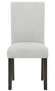 New Classic® Home Furnishings Carissa Espresso/Stone Dining Side Chair-2