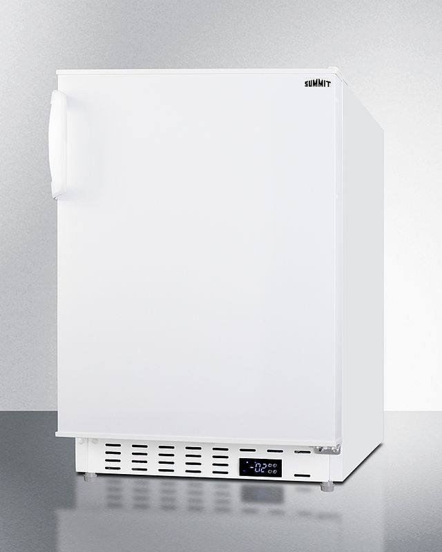 Summit® 20" 2.7 Cu. Ft. White ADA Compliant Built In All Freezer-3