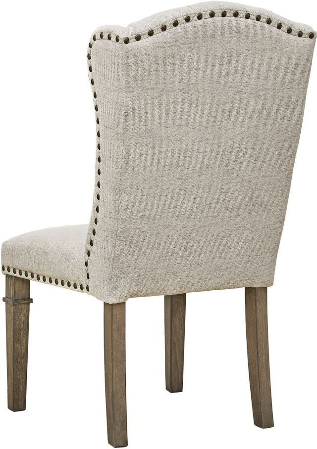 Signature Design by Ashley® Markenburg Beige/Brown Upholstered Dining Chair-2