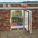 Marvel 5.3 Cu. Ft. Stainless Steel Outdoor Under Counter Refrigerator-2