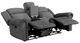 Homelegance® Brennen Charcoal Double Reclining Loveseat-4