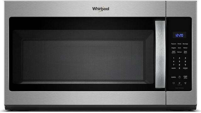 Whirlpool® 30" 1.9 Cu. Ft. Fingerprint Resistant Stainless Steel Over the Range Microwave-0