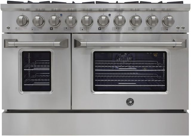 Brama 48" Stainless Steel Pro Style Gas Range-0
