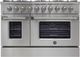 Brama 48" Stainless Steel Pro Style Gas Range-0