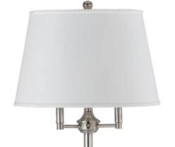 Cal® Lighting & Accessories Andros Brushed Steel Floor Lamp-1