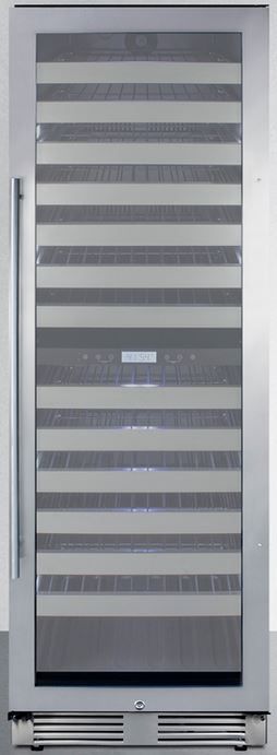 Summit® 24" Stainless Steel Wine Cooler-0