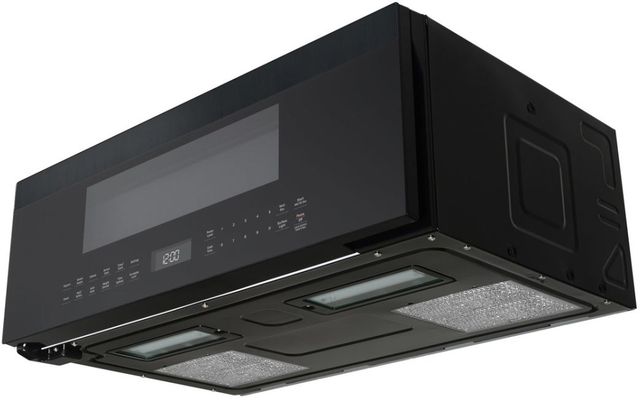 GE® 1.2 Cu. Ft. Black Over The Range Low Profile Sensor Microwave Oven-2