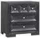 Furniture of America® Hatton Cross Weathered Black Nighstand-0