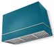 AGA Loge 48" Salcombe Blue Wall Mounted Range Hood  with Polished Chrome Trim-0