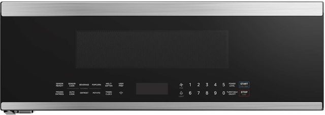 Midea® 1.2 Cu. Ft. Stainless Steel Over The Range Microwave-0