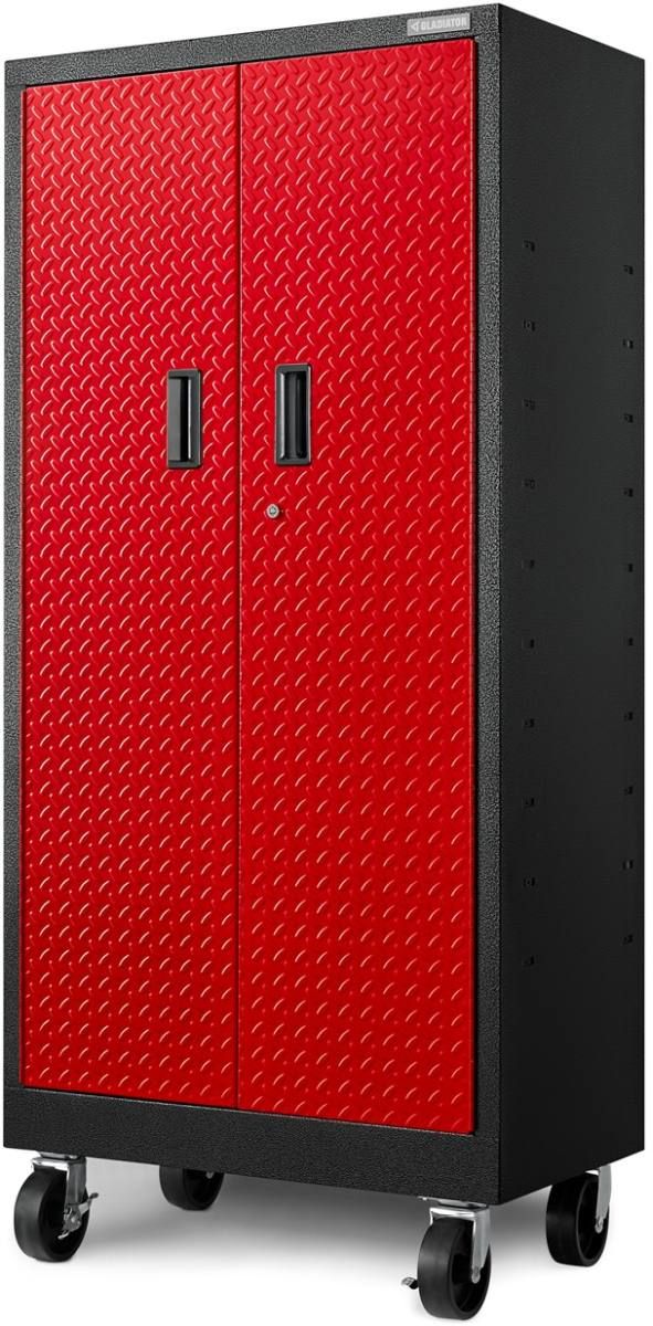 Gladiator® Premier Red Tread Pre-Assembled Tall Gearlocker-3