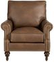 Craftmaster® Customizable CM Leather Accent Chair-1