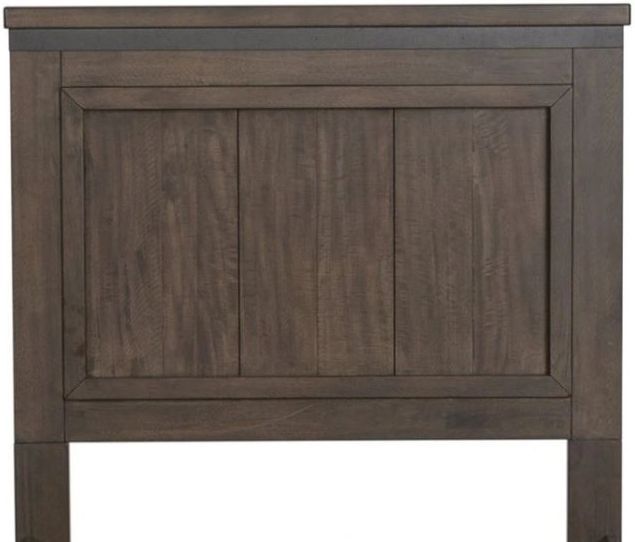 Liberty Furniture Thornwood Hills Rock Beaten Brown Youth Twin Panel Bed-3