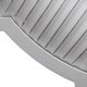 A & B Home Gray/White Floor Mirror-1