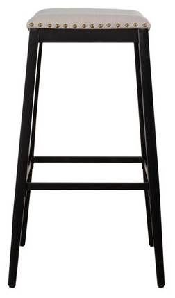 Liberty Furniture Vintage Black Backless Barstool-2