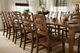 A-America® Toluca Rustic Amber Ladderback Dining Side Chair-1