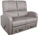 GoBerce® Light Gray Reclining Loveseat-0