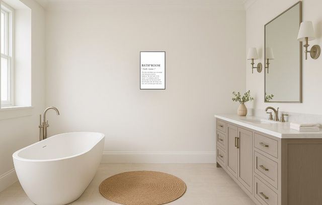 Classy Living Refreshing Quirky Definitions Wall Art-1