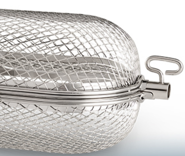 Napoleon Stainless Steel Rotisserie Grill Basket-1
