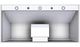 Vent-A-Hood® 48" White Insert Range Hood-2
