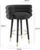 TOV Furniture Betty Black Bar Stool-2
