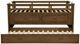 Coaster® Carlsbad Medium Brown Twin Captains Bed With Trundle -3