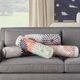 Nourison Home™ Aloha Black/White Bolster Throw Pillow-3