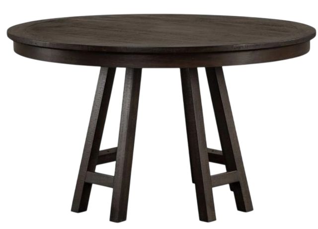 Magnussen Home® Westley Falls Graphite 52" Round Dining Table-3