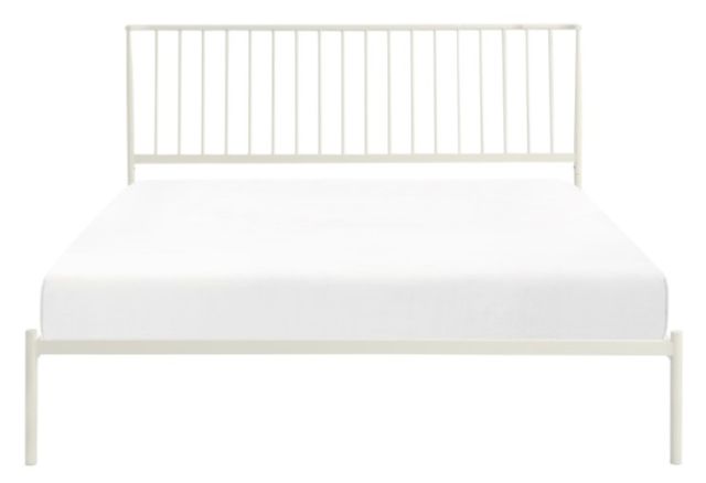 Homelegance® Augusta White Eastern King Platform Bed-2