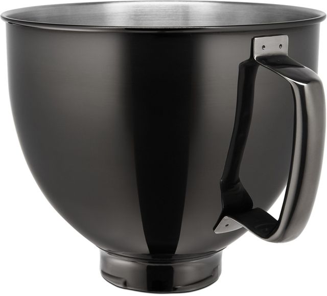 KitchenAid® 5 Quart Radiant Black Stainless Steel Bowl-1