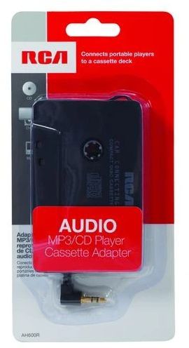 RCA AUDIO MP3/CD PLAYER CASSETTE ADAPTER-0