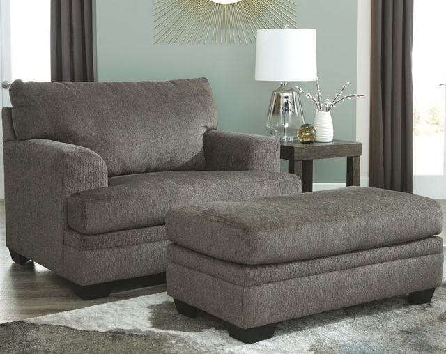Signature Design by Ashley® Dorsten Slate Ottoman-2