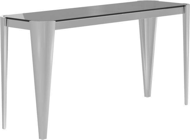 Coaster® Silver and Grey Console Table-0