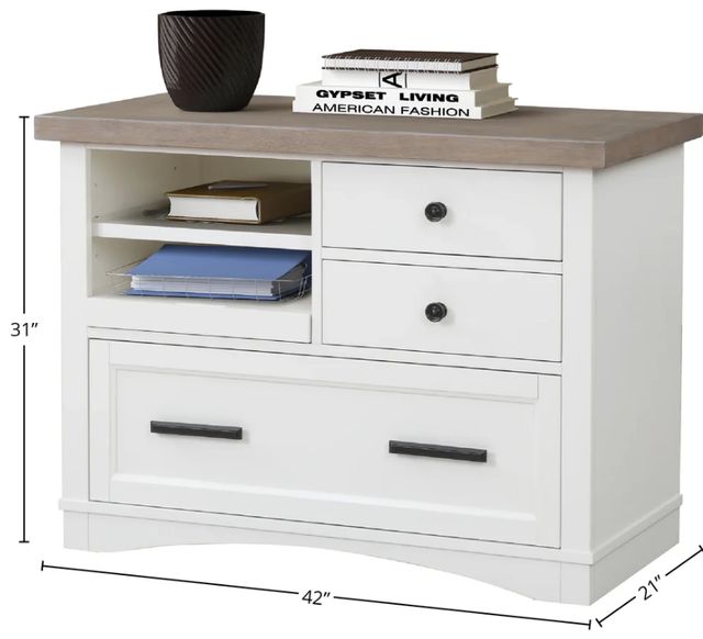 Parker House® Americana Modern Cotton Functional File with Power Center-2