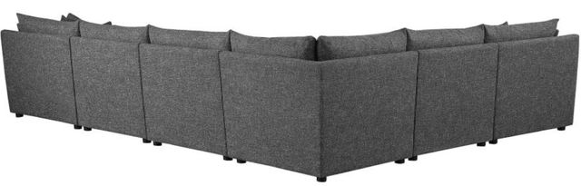 Coaster® Sasha 6-Piece Barely Black Modular Sectional-3
