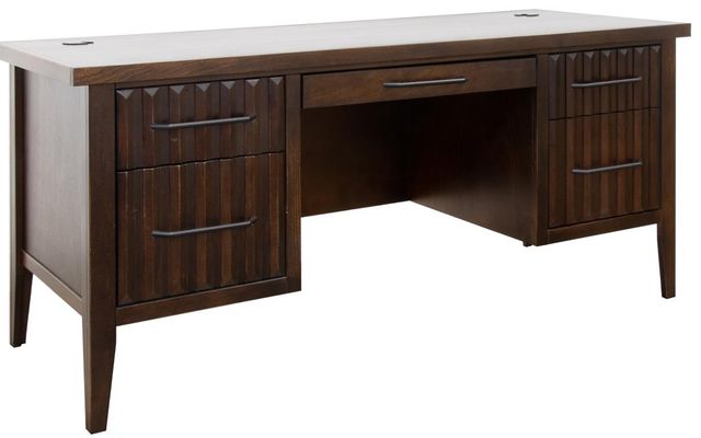 Legends Home Radiance Rosewood Executive Desk-0