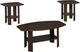 Monarch Specialties Inc. 3 Piece Espresso Table Set-0
