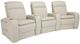 Palliser® Furniture Customizable Vertex 3-Seat Power Reclining Curved Home Theater Seating with Headrest and Lumbar-0