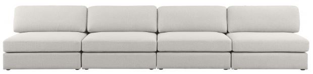 Meridian Furniture Beckham Beige Modular 152" Sofa-1
