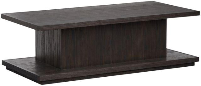 Magnussen Home® Shaffer Velvet Roast Brown Lift Top Storage Cocktail Table with Casters-0