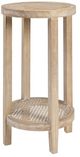 Olliix by Martha Stewart Reclaimed Wheat Harley Round Accent Table-1
