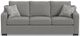 Charisma™ Cypress Gray Three Cushion Sofa-1