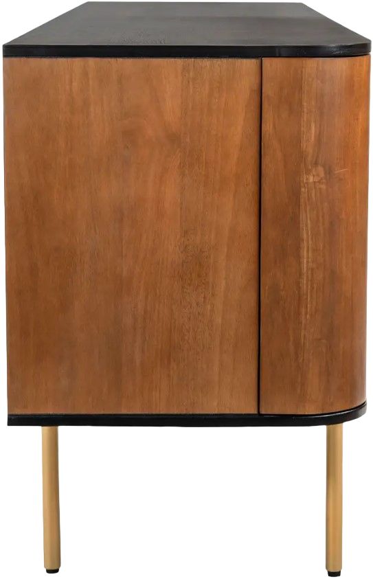 Moe's Home Collection Dionne Yellow 4-Door Sideboard-3