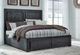 Signature Design by Ashley® Foyland Brushed Black/Dusty Gray Brown King Storage Panel Bed-4