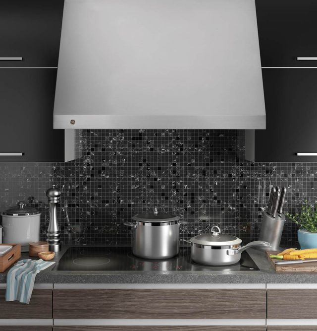 GE Profile™ 36" Stainless Steel Wall Mounted Range Hood-3
