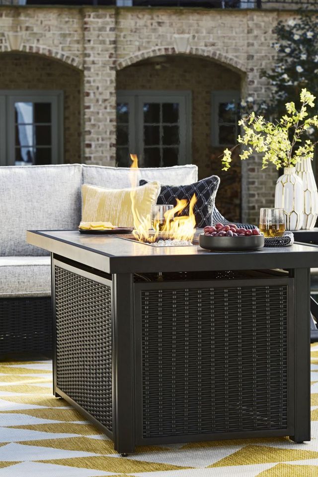 Signature Design by Ashley® Beachcroft Outdoor Fire Pit Table