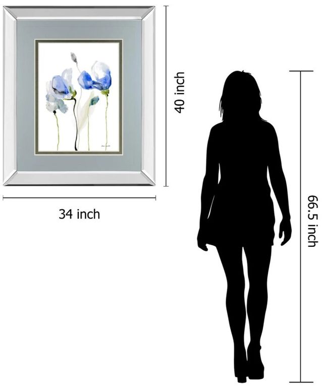 Classy Art All Poppies Il by Lanie Loreth Wall Art-2