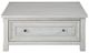 Signature Design by Ashley® Robbinsdale Antique White Lift-Top Cocktail Table-3