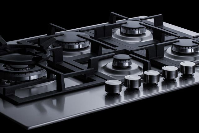 Summit® 30" Stainless Steel Natural Gas Cooktop -3