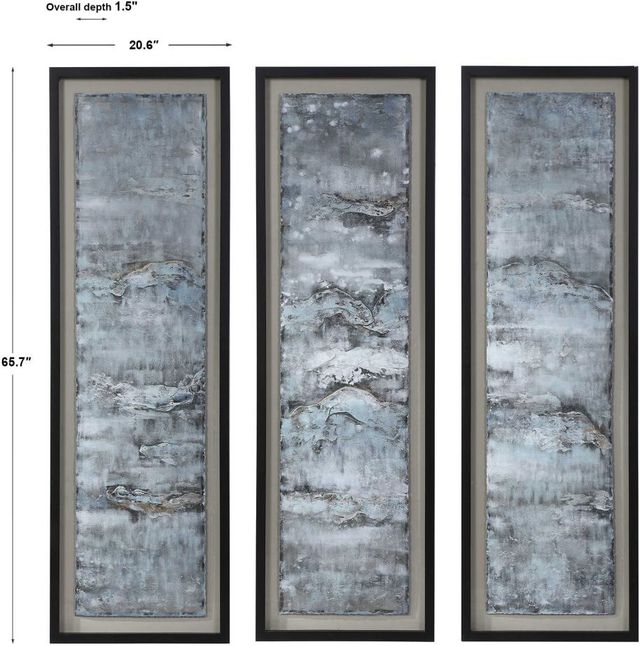 Uttermost® 3-Piece Ocean Swell Framed Prints Set-2